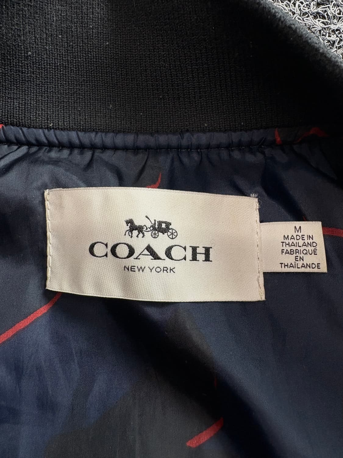 코치 아카이브 MA-1 봄버 자켓 3707 상품이미지4