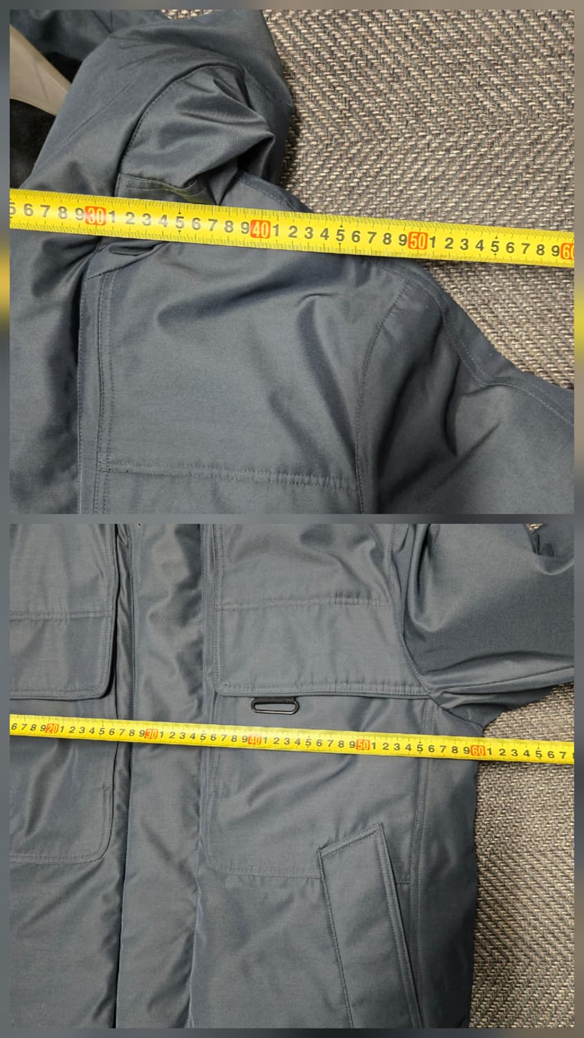 지오송지오 ZIO 구스다운패딩 블루그레이롱패딩 100 상품이미지8