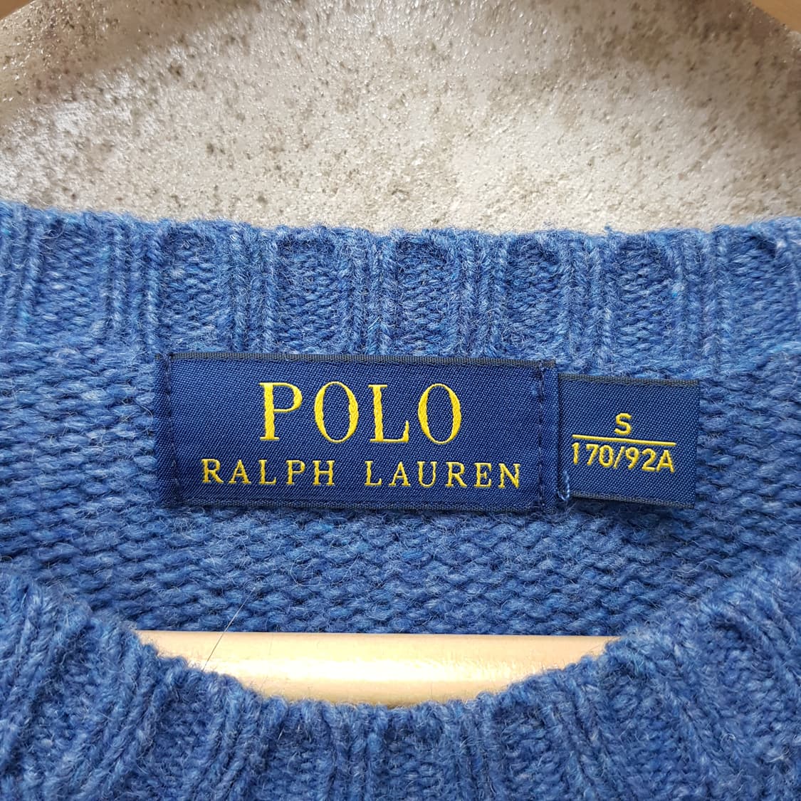 폴로 랄프로렌 라운드넥 울앙고라 니트 S사이즈  상품이미지3