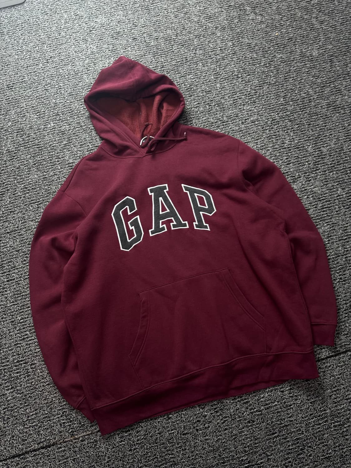 갭 빅로고 박시핏 올드스쿨 후드 티셔츠 1396 상품이미지1