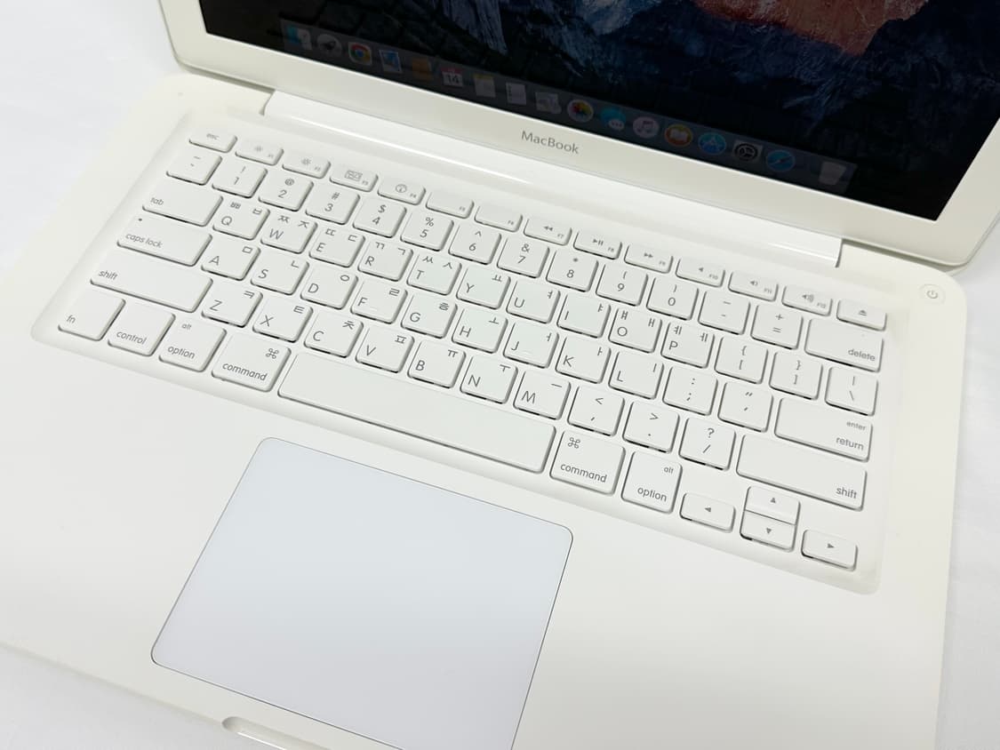 애플 맥북 2008 흰둥이 128G 유니바디 마지막 모델 13인치/인텔C 상품이미지9