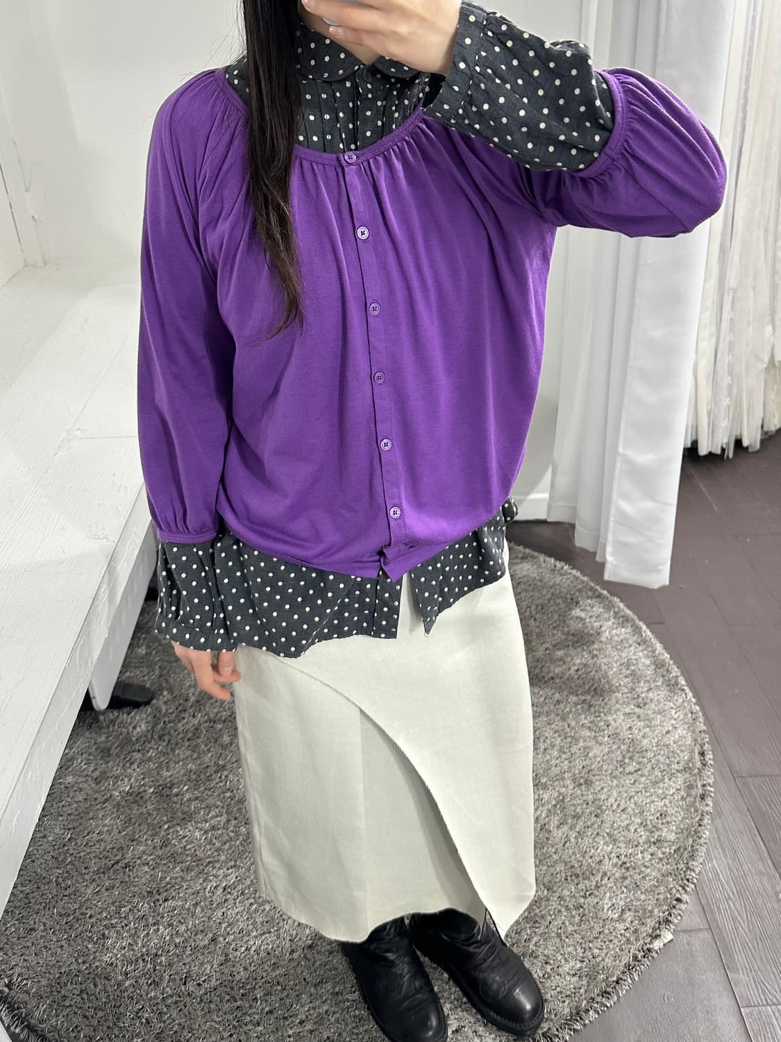 iena wrap design midi skirt 상품이미지2