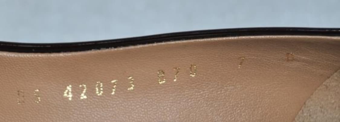 페레가모/여성에나멜펌프스구두(사이즈240)정품 상품이미지10