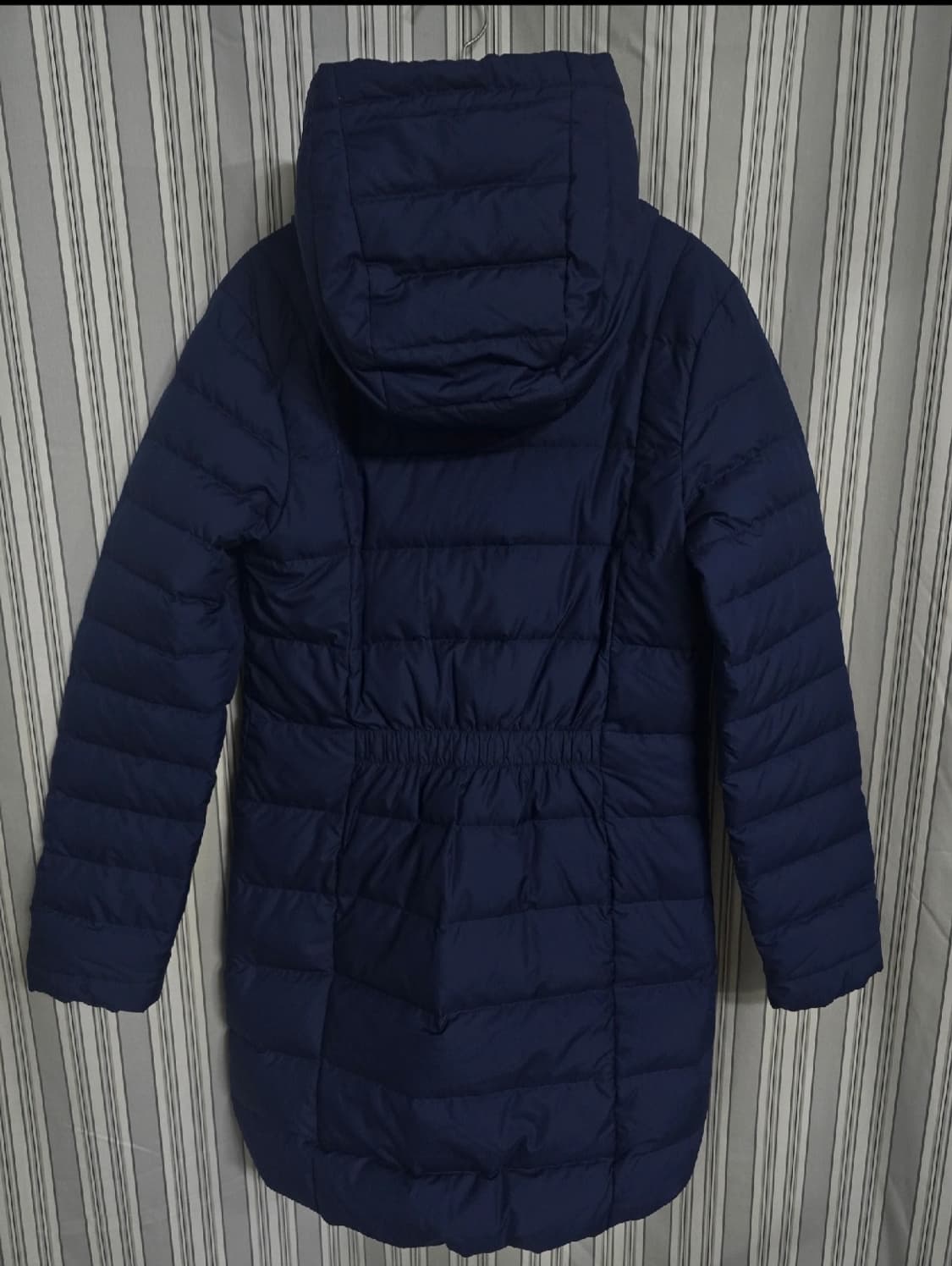 (S) 나이키 여성 필다운 롱패딩 네이비 상품이미지3