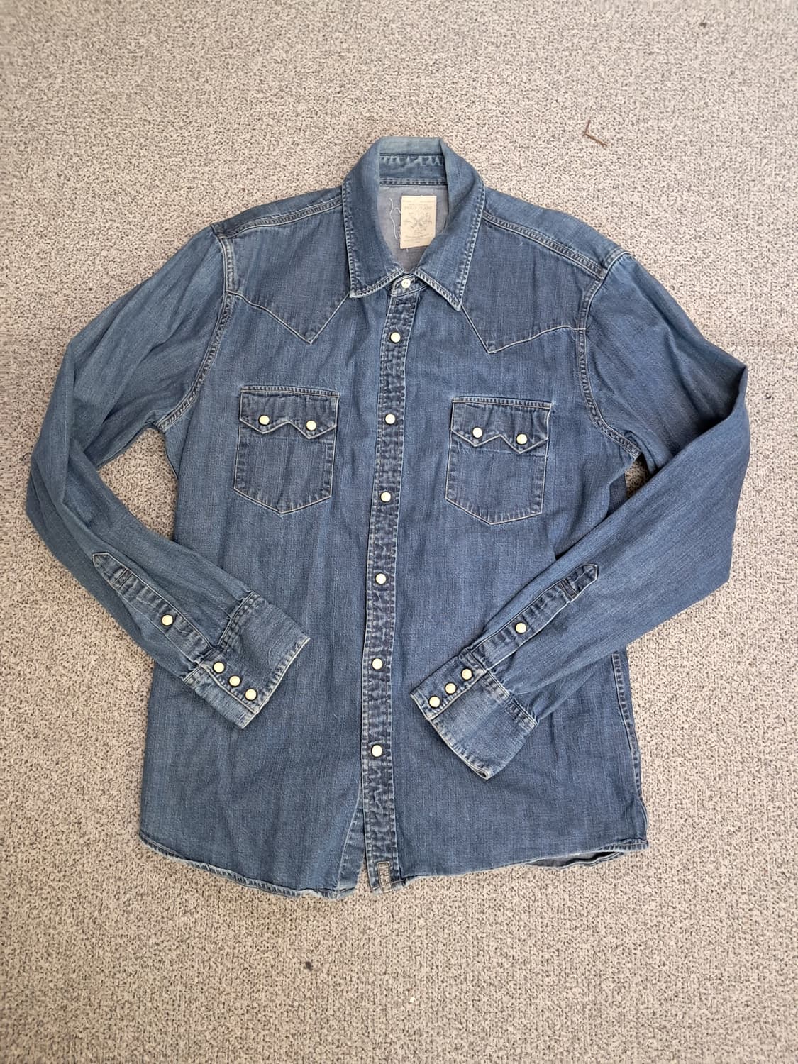 폴로 웨스턴데님셔츠 상품이미지1