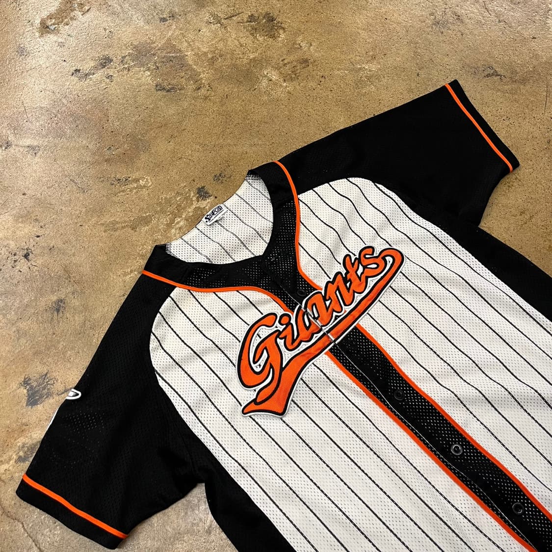 [100] 롯데자이언츠 Giants 스트라이프 야구 유니폼 져지 b14 상품이미지1