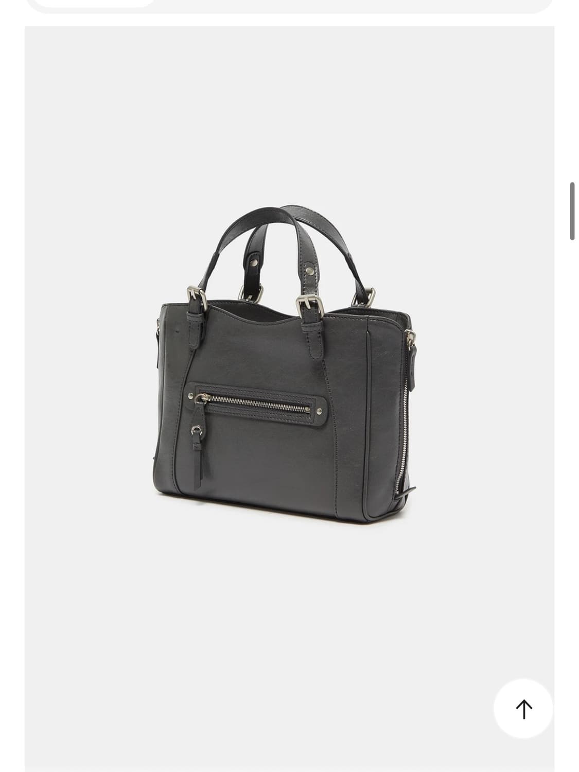  쿠론 하이퍼 지퍼 토트백 29 다크그레이 상품이미지2