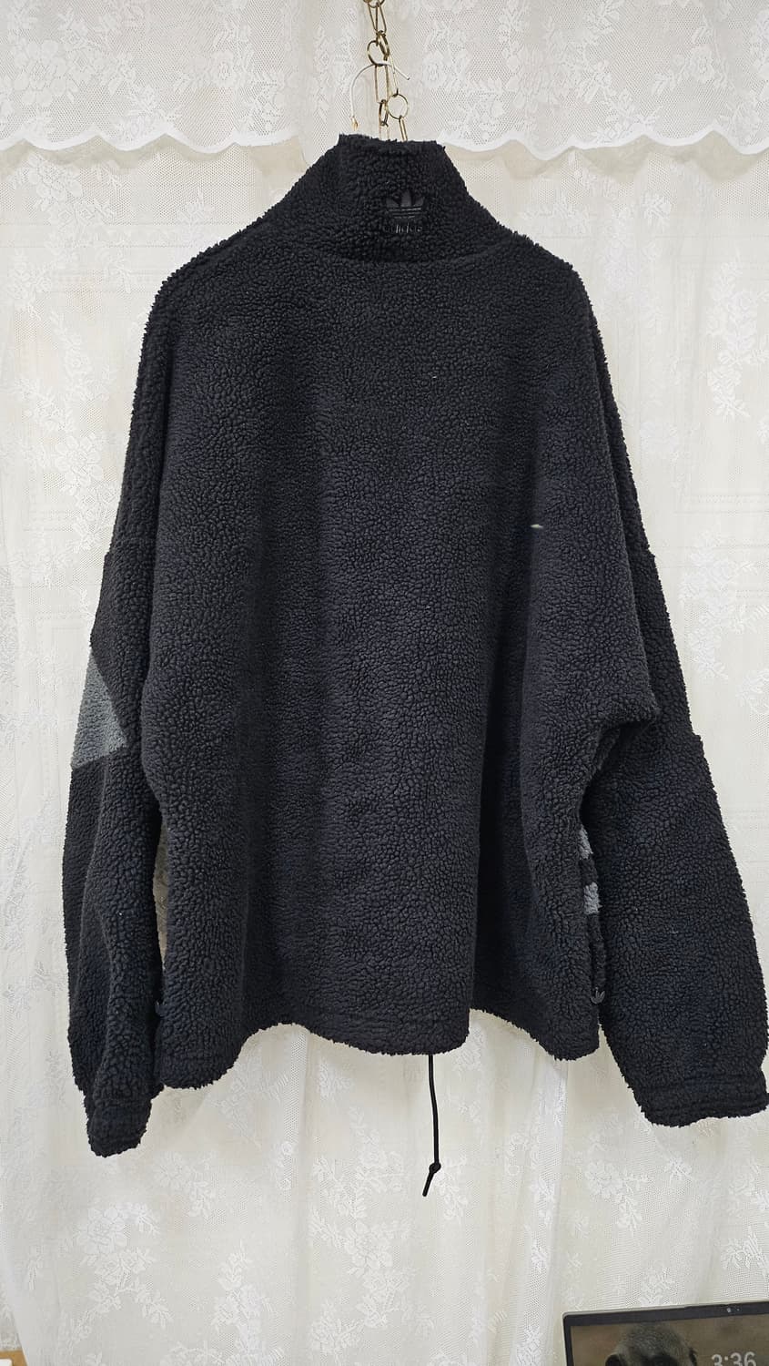 아디다스  뽀글이 플리스 자켓 상품이미지2