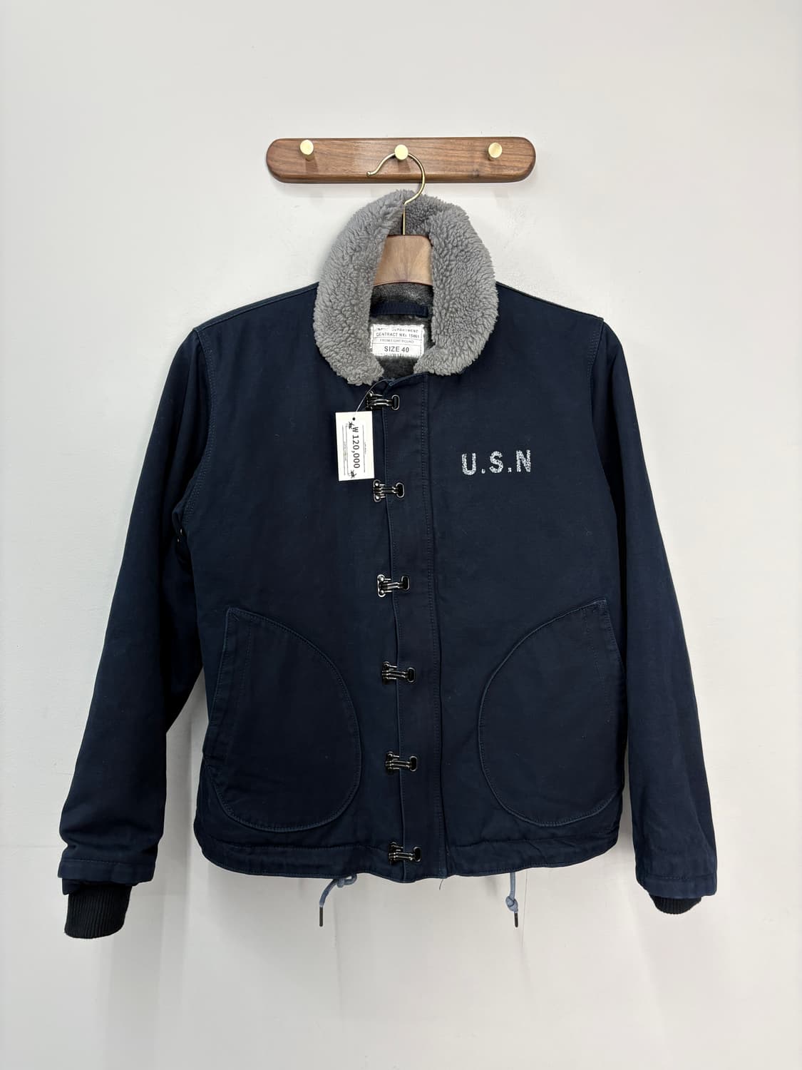 에잇라운드 N-1 복각 데크자켓 A3607 상품이미지2