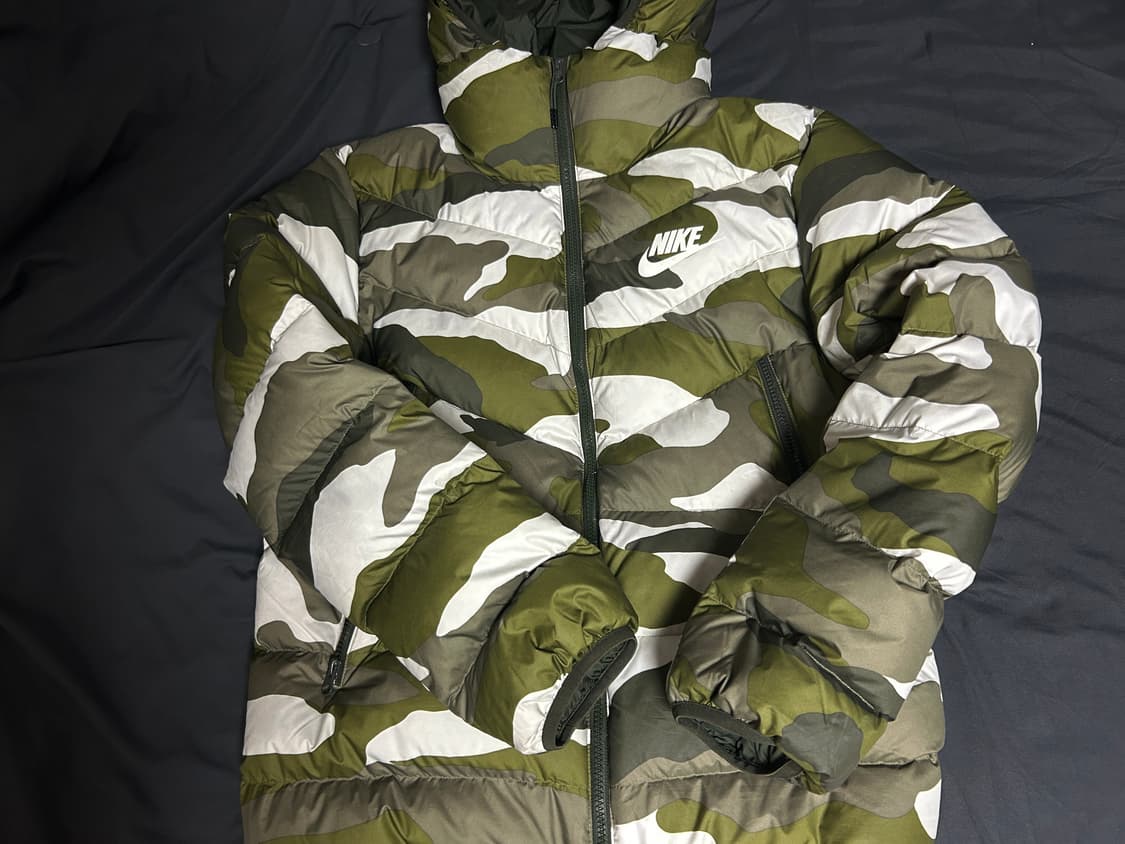 나이키 카모 패딩 L 상품이미지3