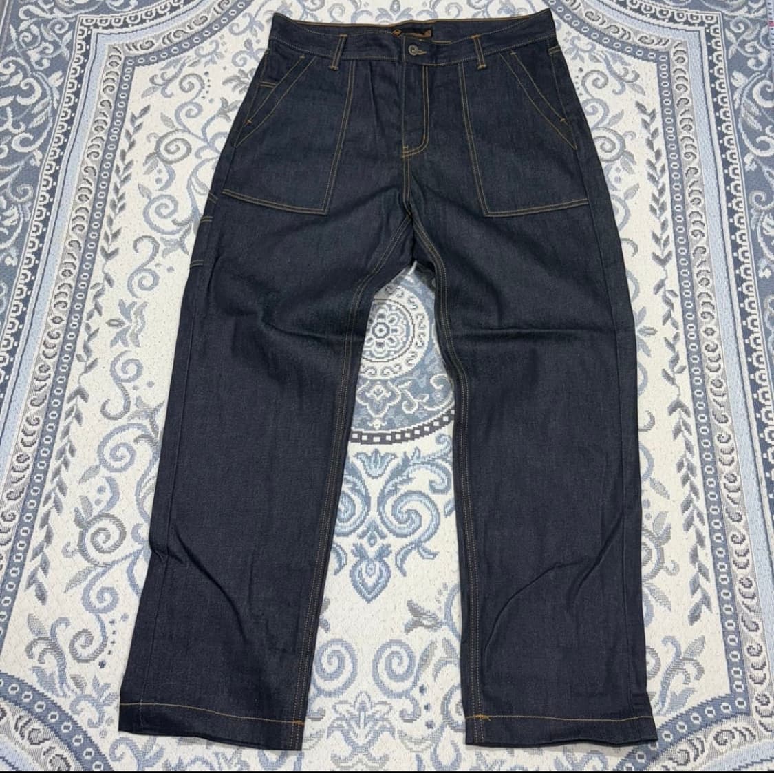 프리즘 웍스 생지 데님 팬츠 상품이미지1