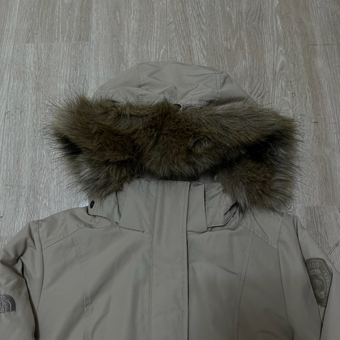 노스페이스 맥머도 시리즈 퍼후드 롱패딩 M/90  상품이미지2