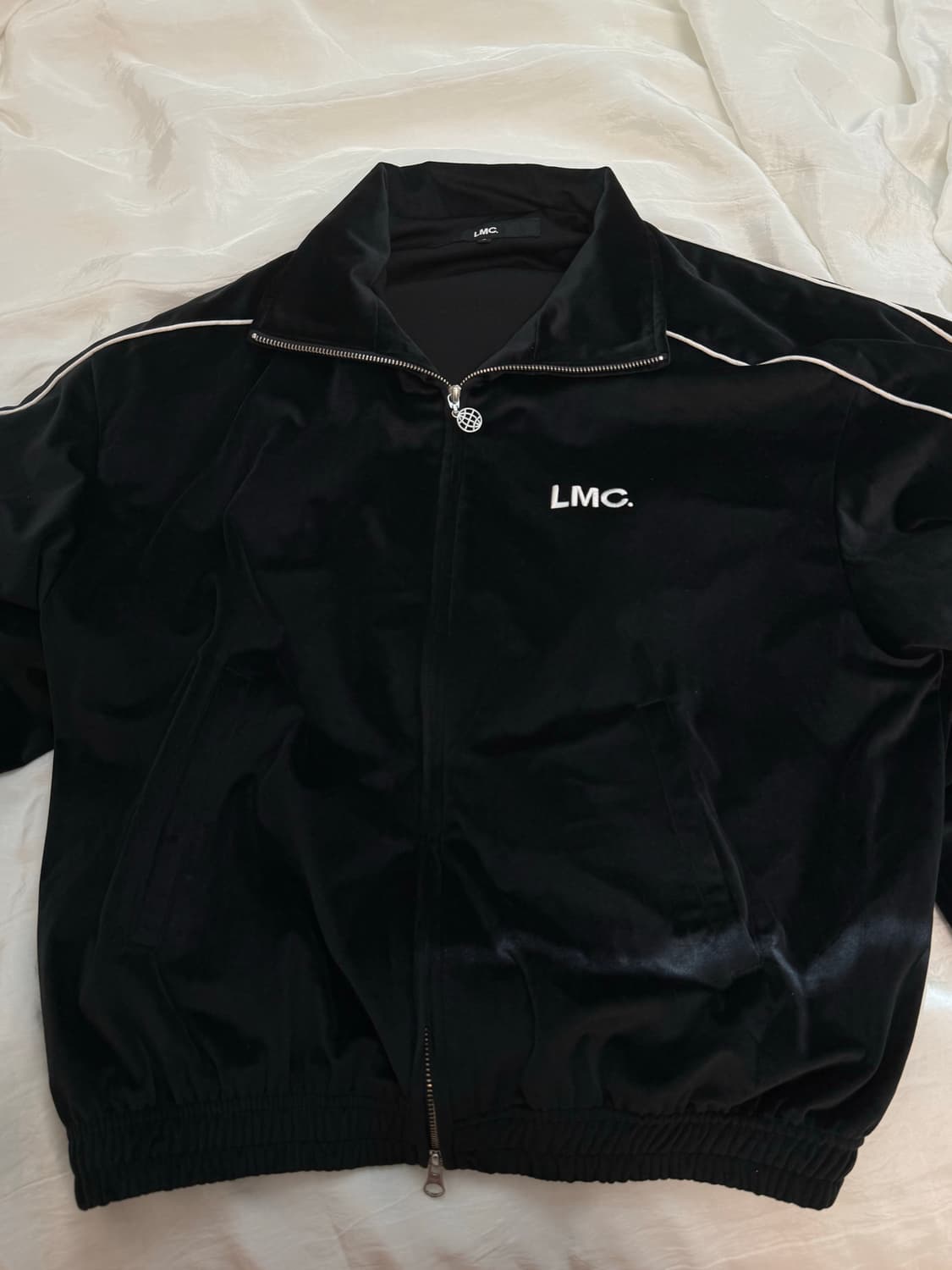 LMC 벨루어 트랙탑 블랙 S 상품이미지1