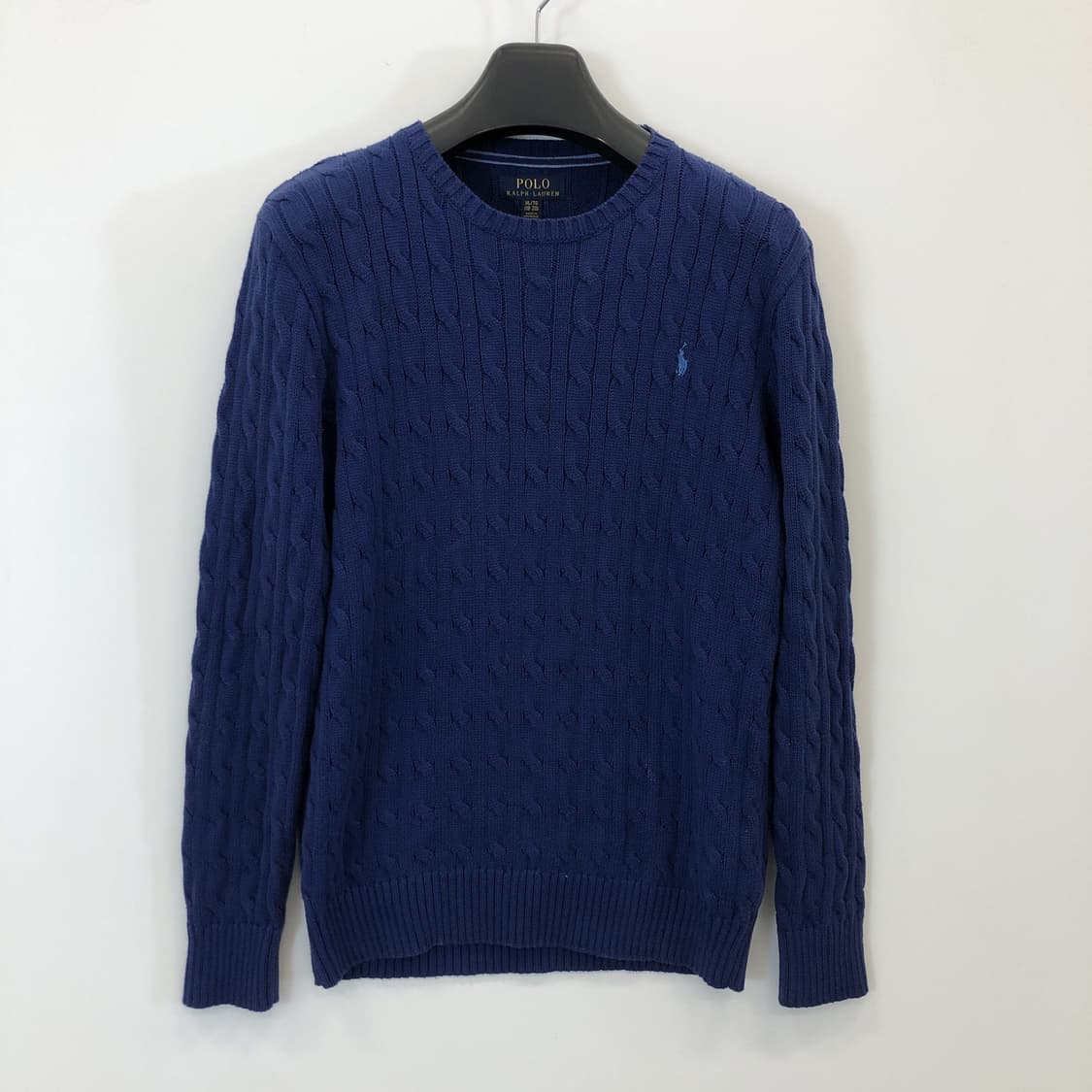 폴로 랄프로렌 케이블니트 블루포니 66 상품이미지1