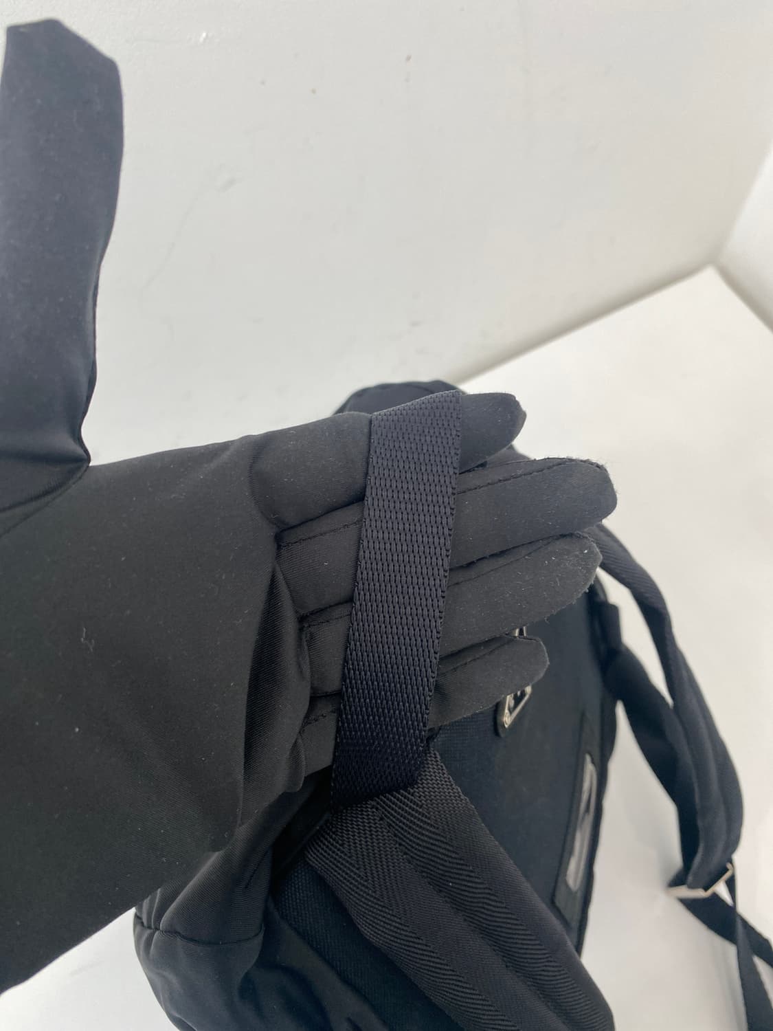 프라다 포코노 나일론 블랙 백팩 상품이미지6