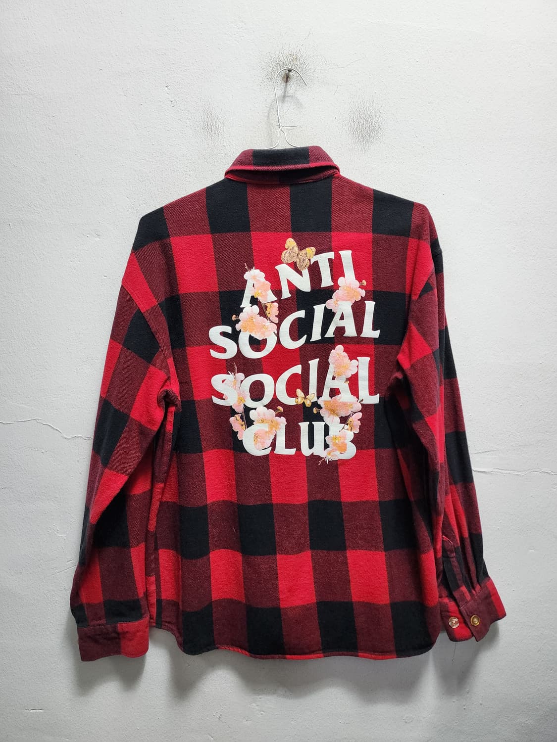 안티소셜소셜클럽 플란넬 셔츠 XL 상품이미지1