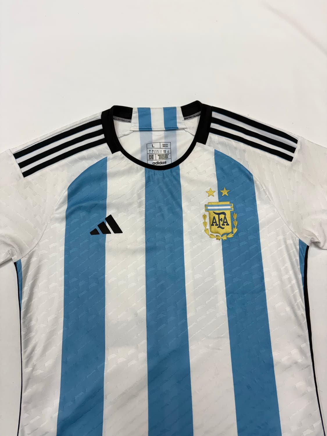 아디다스 22 25 아르헨티나 국대 어센틱 리오넬 메시 유니폼 져지 상품이미지2