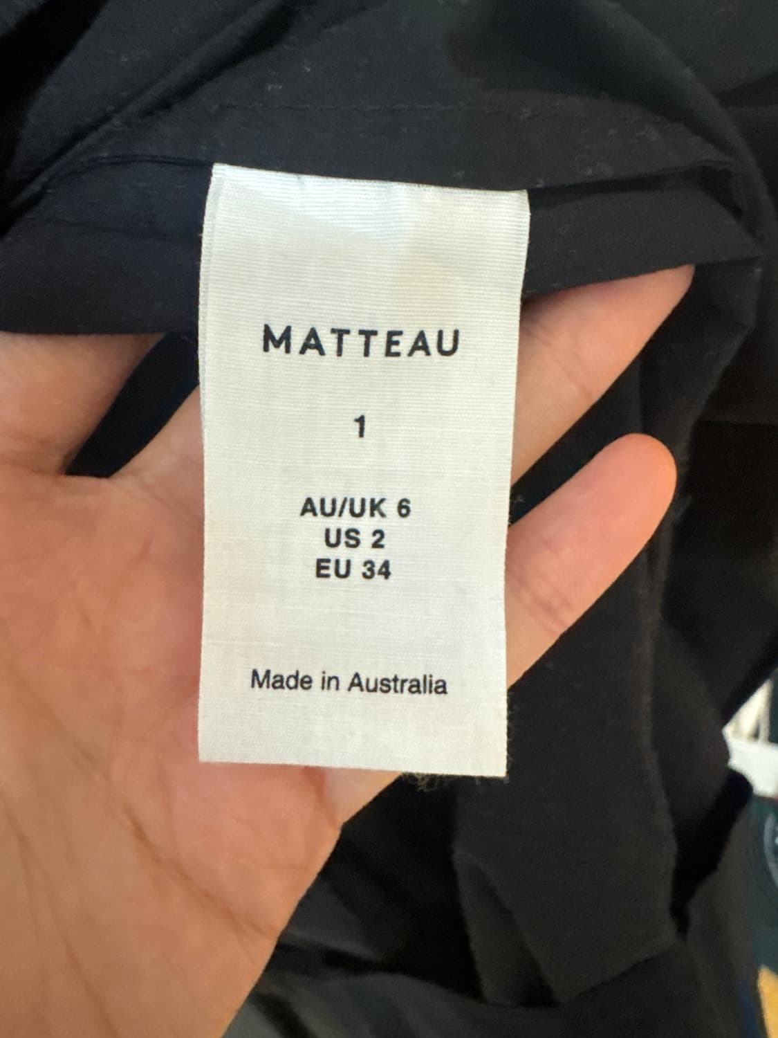 Matteau 마티유 블랙 스커트 상품이미지5