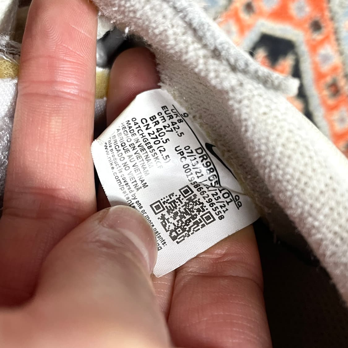 나이키 블레이저 로우 점보 그린 UK8/270 상품이미지2