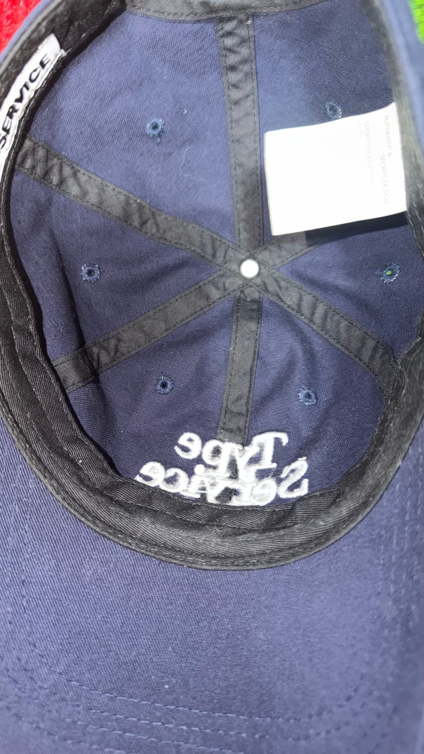 타입서비스웹 네이비 볼캡 상품이미지7