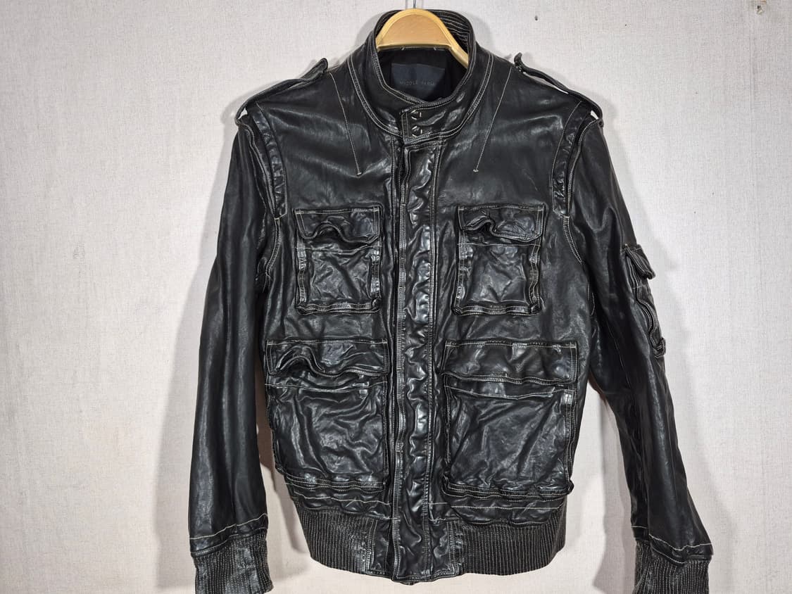 NICOLE FARHI 니콜피리가죽자켓 42(우리95) 상품이미지1