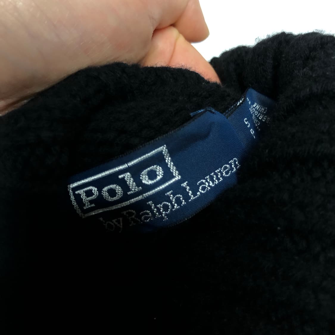 폴로 랄프로렌 니트 자수 터틀넥 희귀 상품이미지5