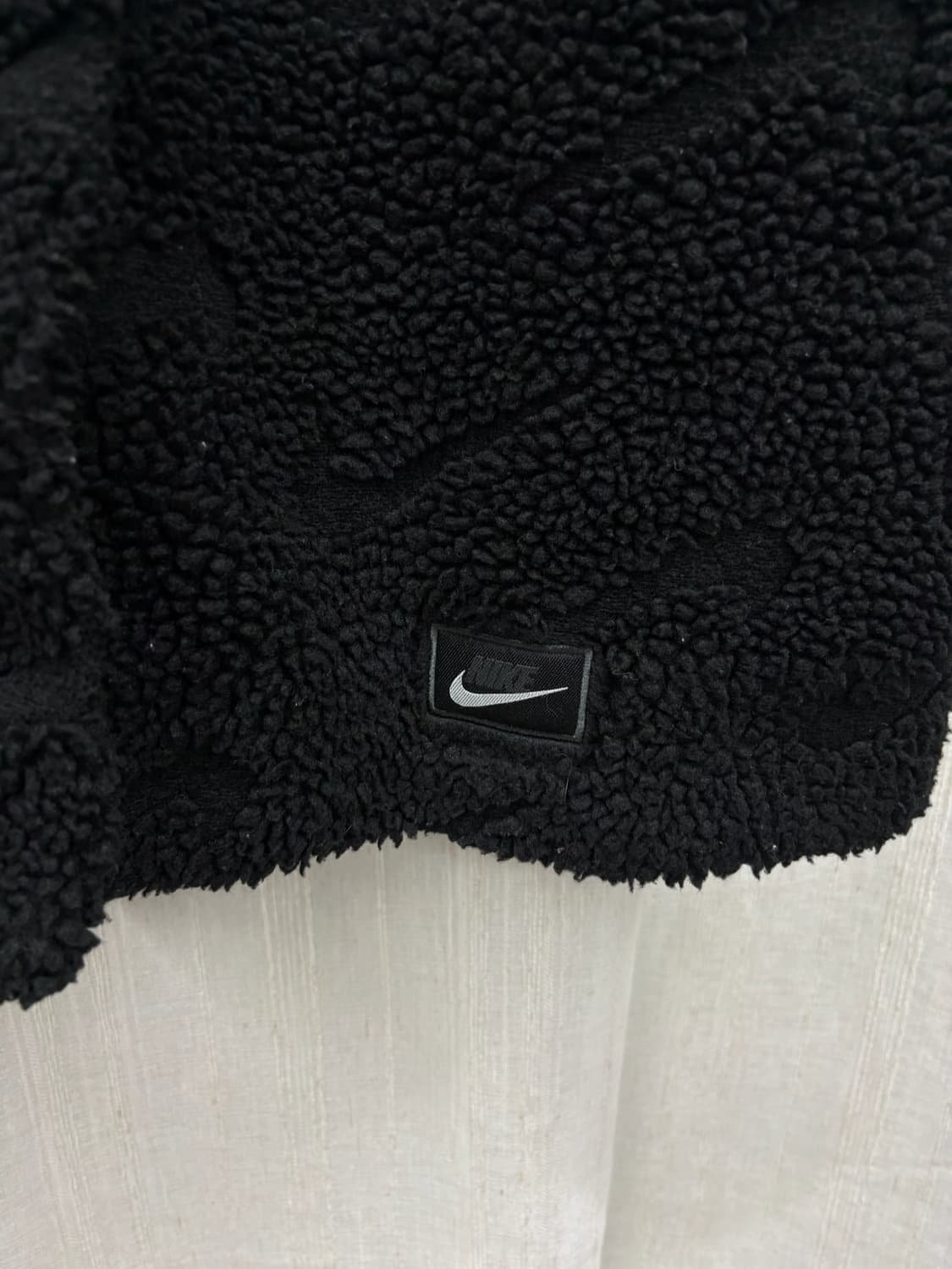 나이키 우먼스 스우시 쉐르파 후리스 롱 자켓 Size: 90사이즈  상품이미지6