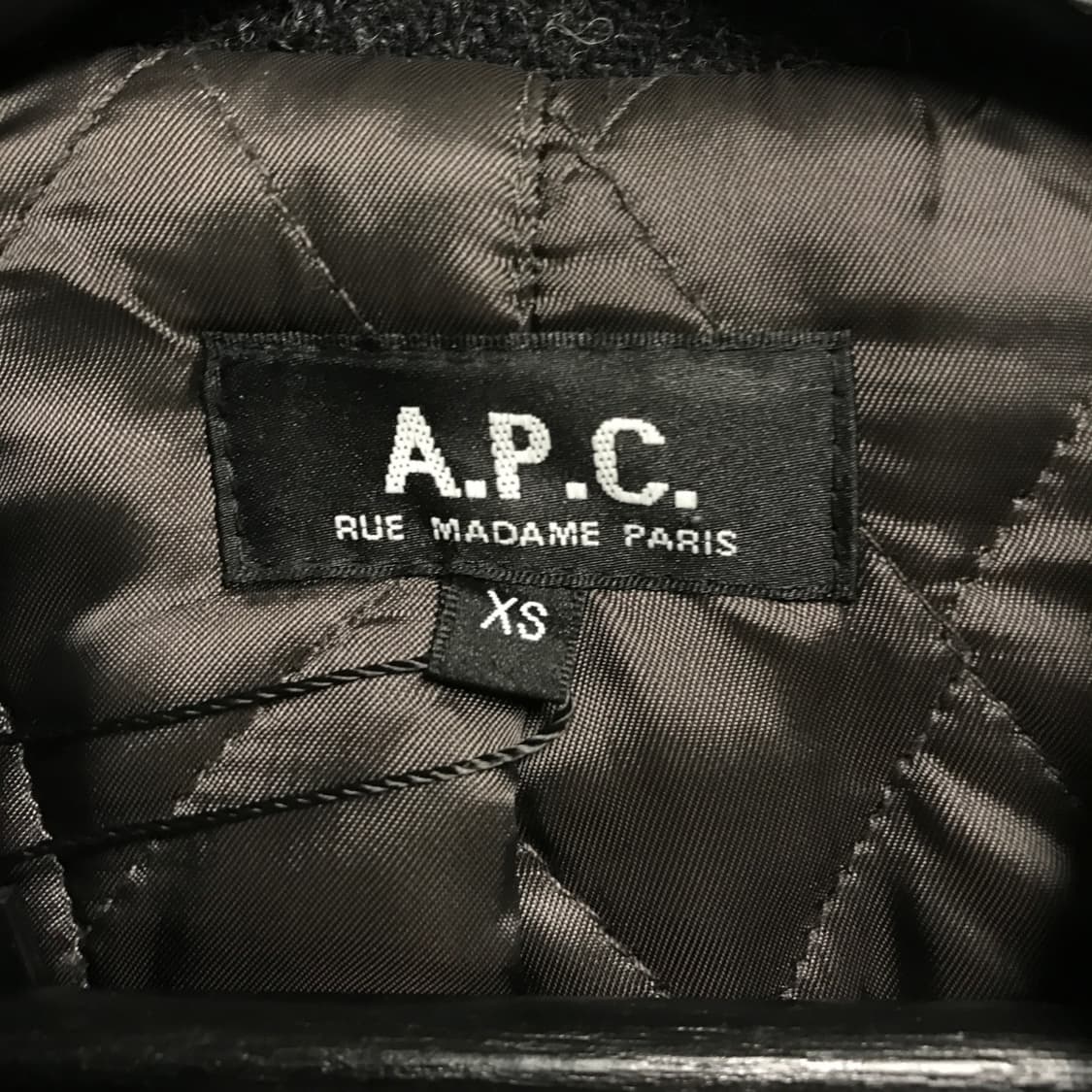 A.P.C. 아페쎄 더블 울 코트 차콜 XS 상품이미지4