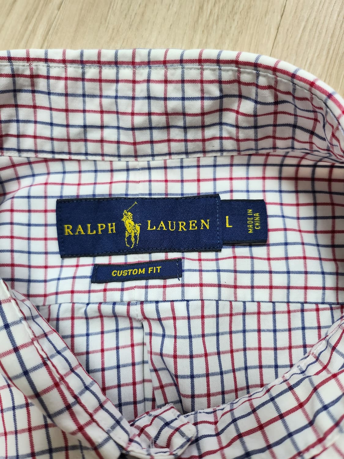 폴로랄프로렌 체크셔츠 (L 상품이미지7