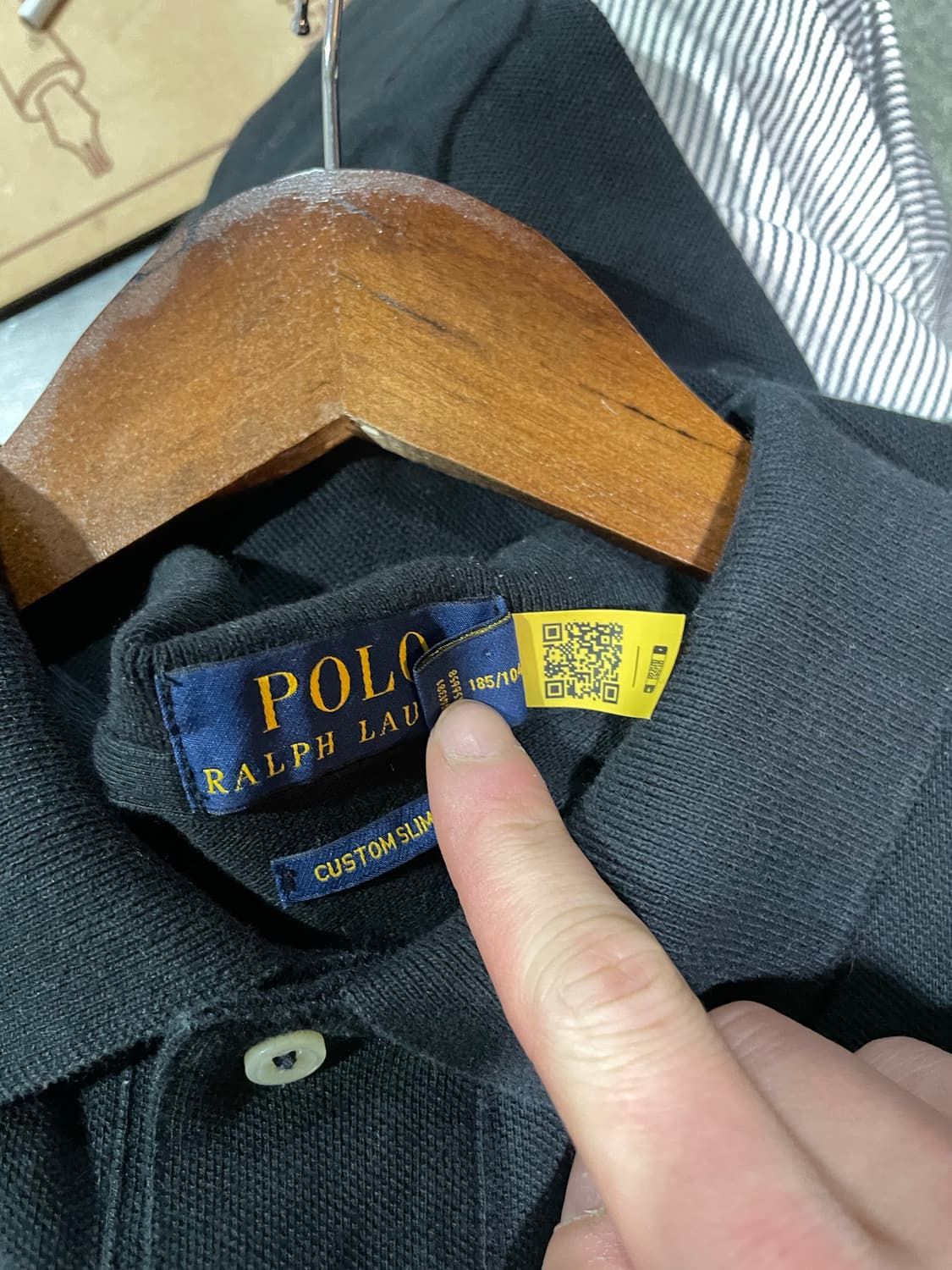 폴로랄프로렌 빅포니 pk 블랙 qr 상품이미지6