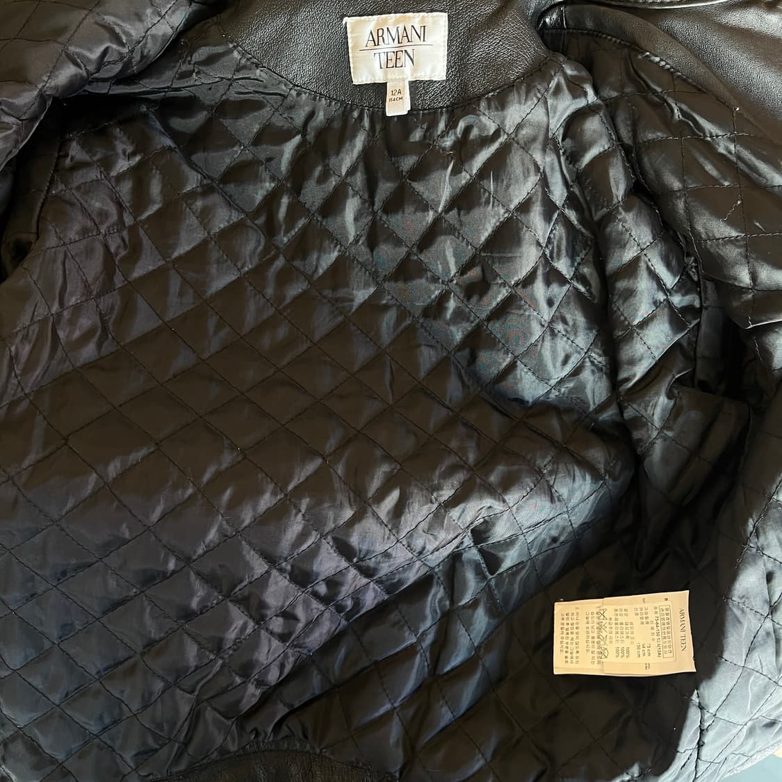 Armani teen Leather Jacket ( ~55 ) 상품이미지8