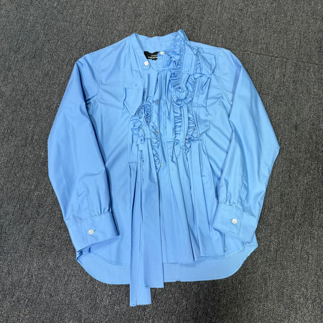 꼼데가르송 트리콧 프릴 셔츠  상품이미지1