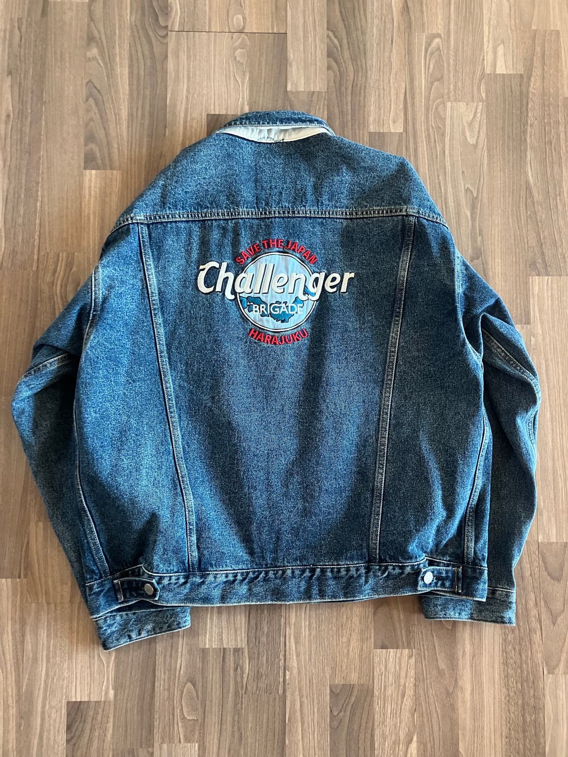 [XL] challenger 챌린저 하드락 카페 써드 데님 자켓 상품이미지2