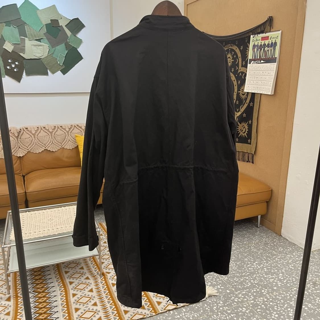 라퍼지스토어 캐주얼 피쉬테일 오버핏 롱 야상 자켓 M C10833 상품이미지4