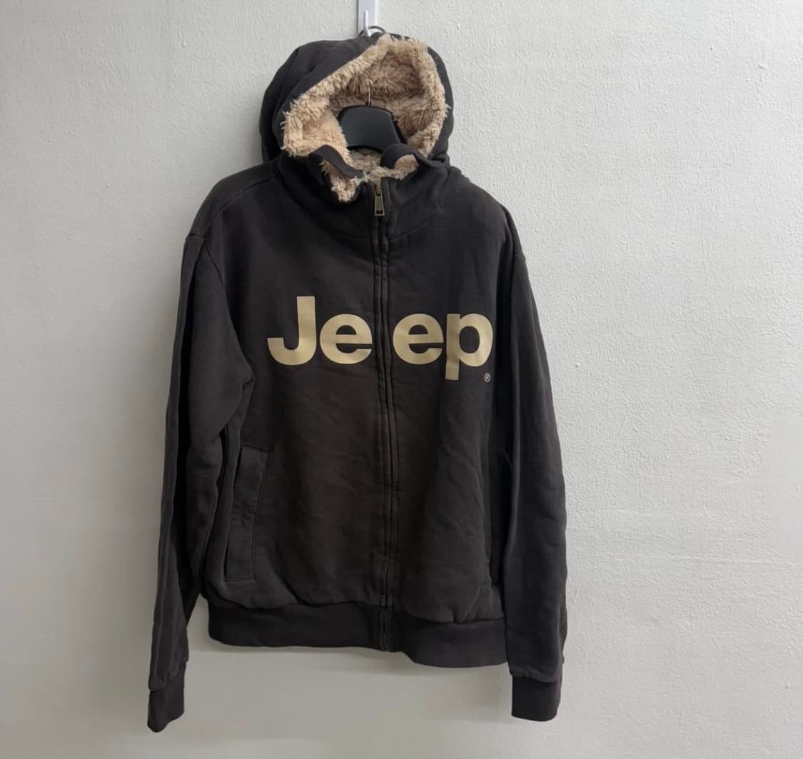 y2k 지프 기모 후드집업 상품이미지1