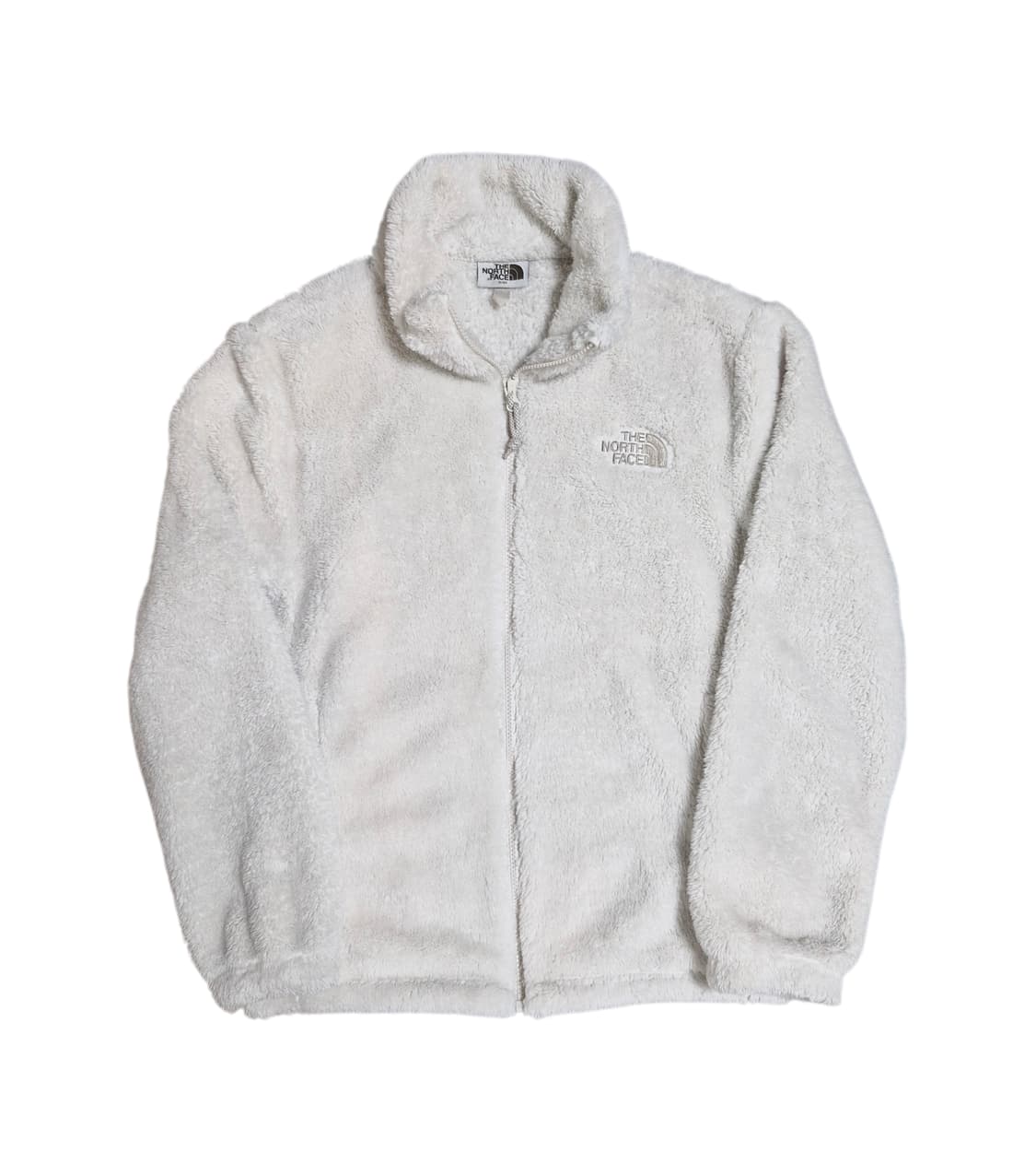 노스페이스 화이트 뽀글이 플리스 집업 S 상품이미지1