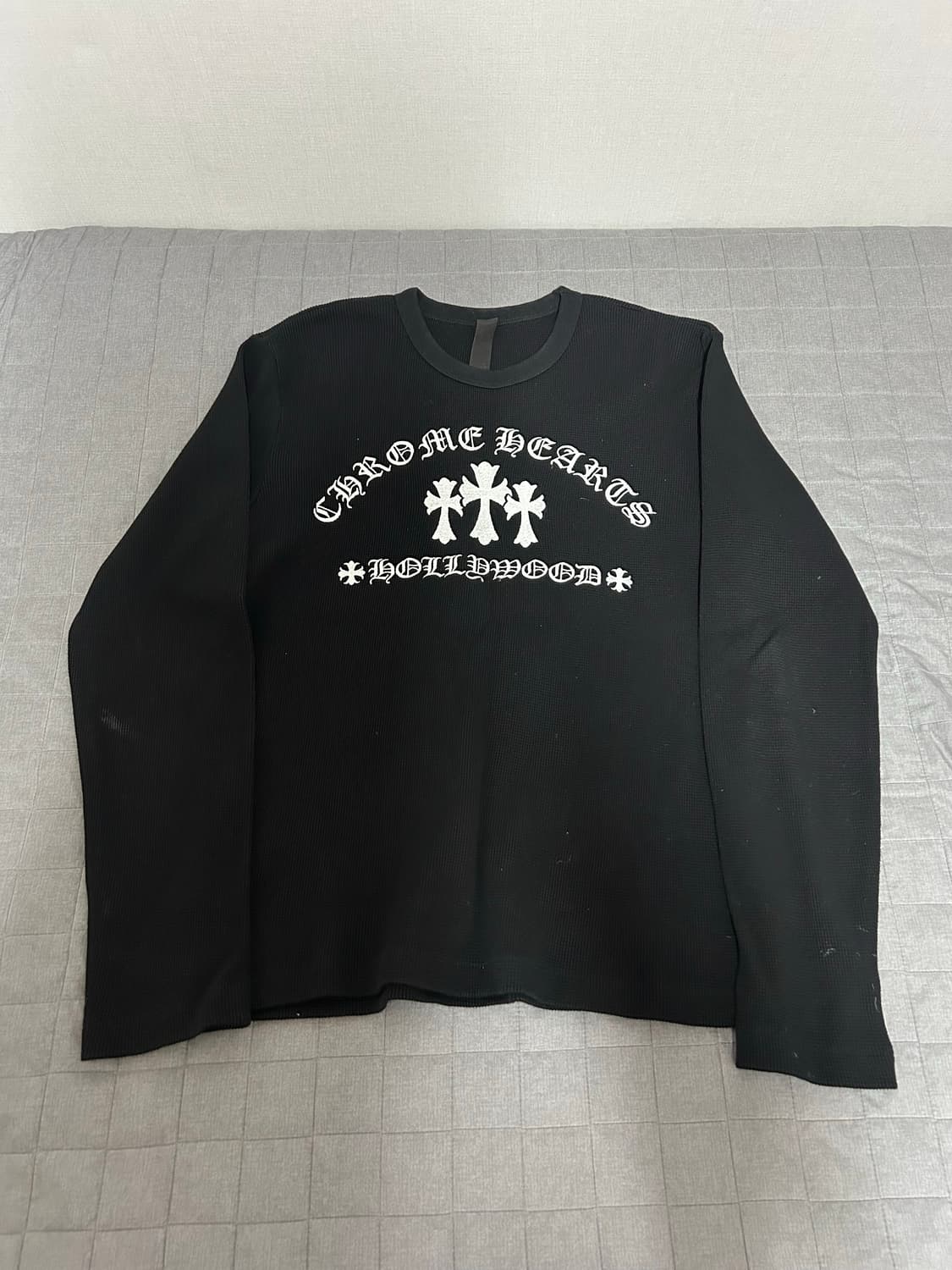 [L] 크롬하츠 세메터리 헐리우드 와플 니트 상품이미지1