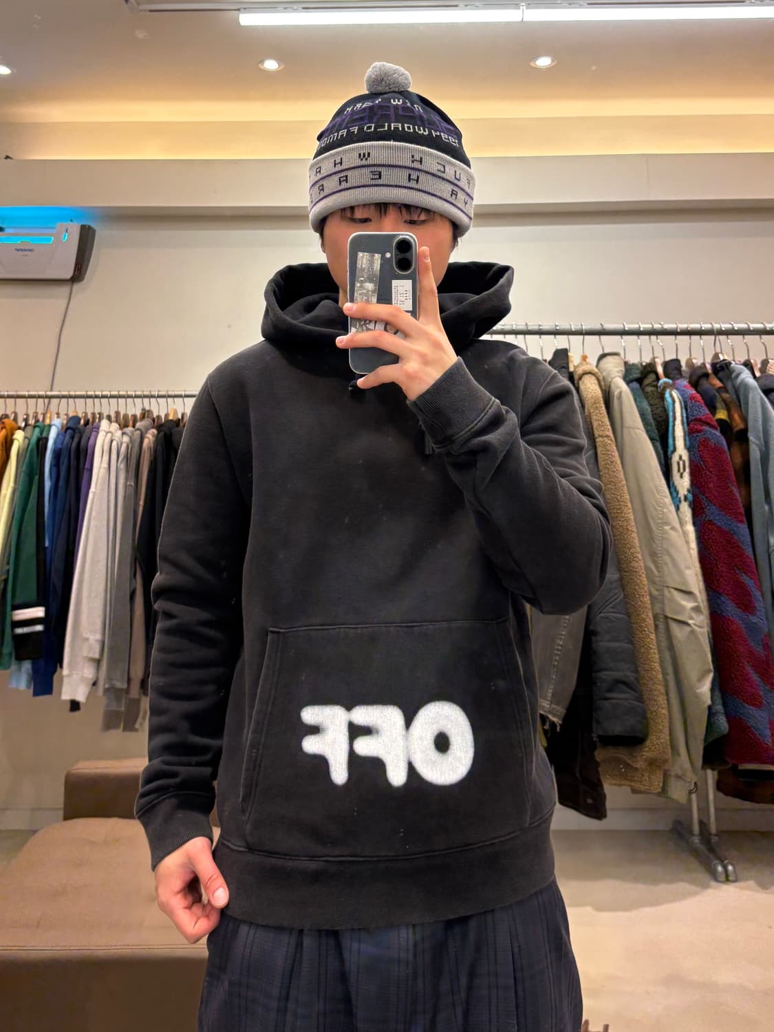 오프화이트 13s 그래픽 후드티 상품이미지8