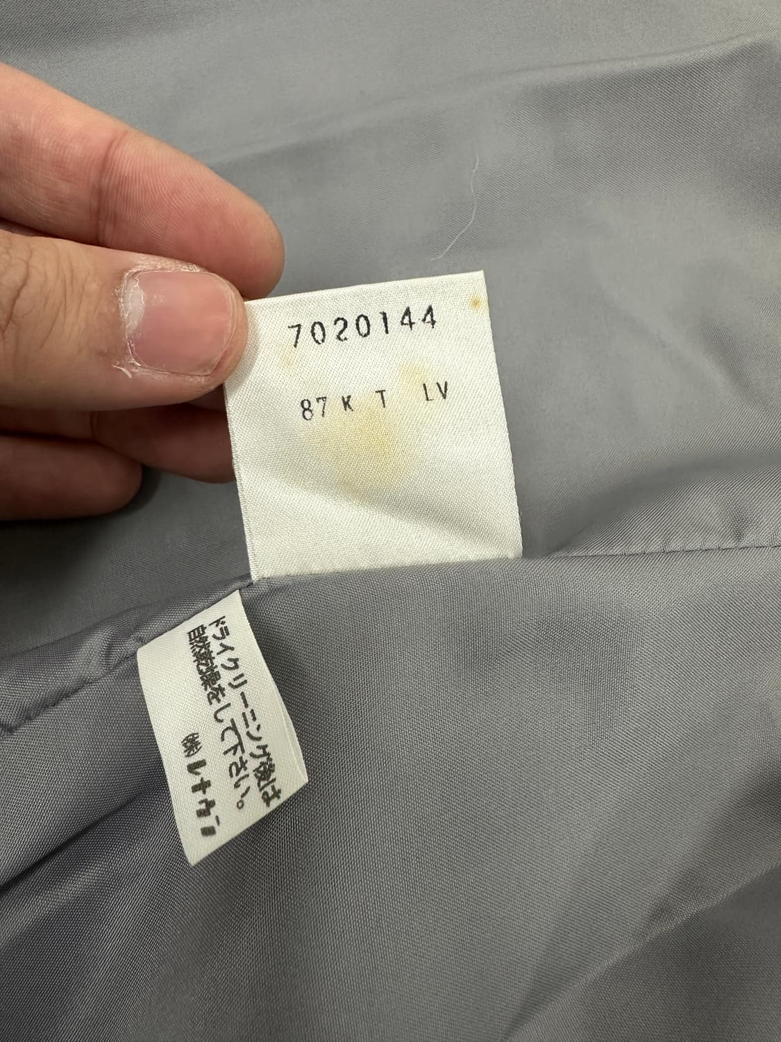 일본 빈티지 투버튼 블레이저 상품이미지5