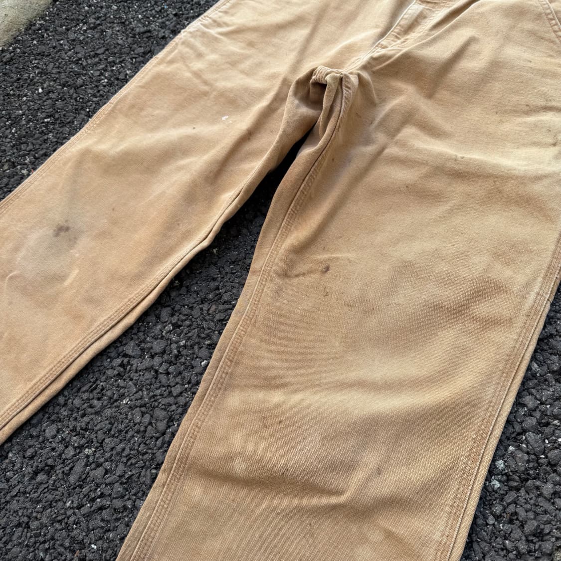 빈티지 칼하트 B11 BRN 싱글니 카펜터 팬츠 상품이미지6