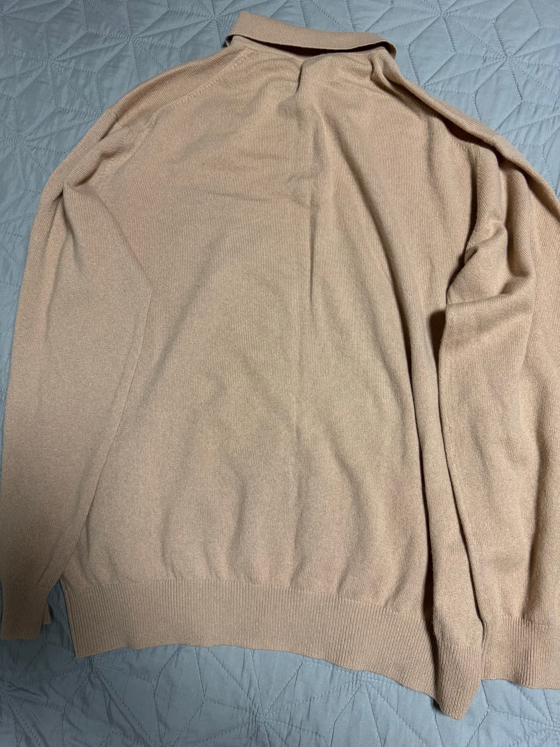 미우미우 miumiu 아가일 카라 폴로 니트 셔츠 집업 상품이미지6