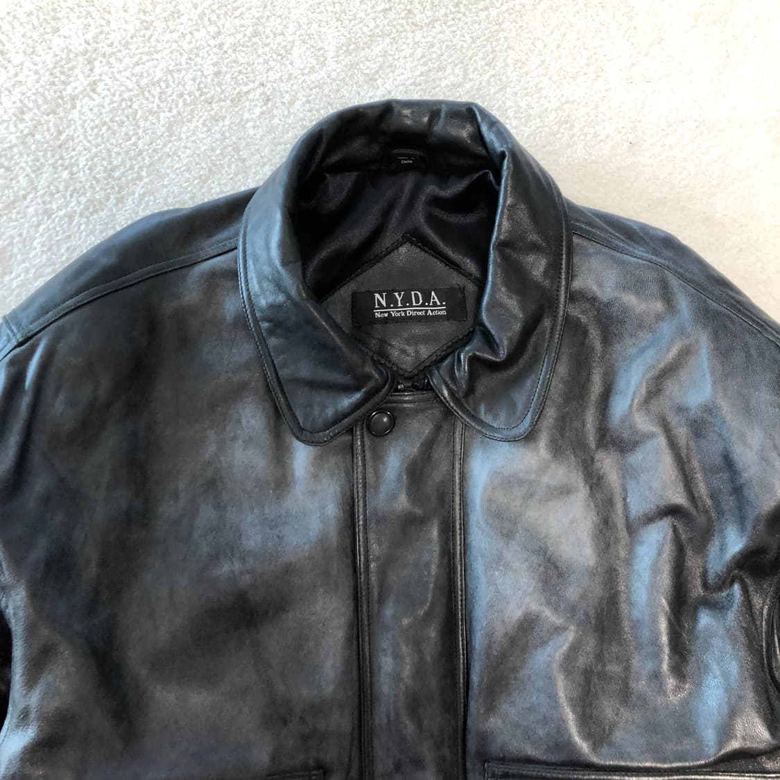 빈티지 워시드 A2 봄버자켓 상품이미지4