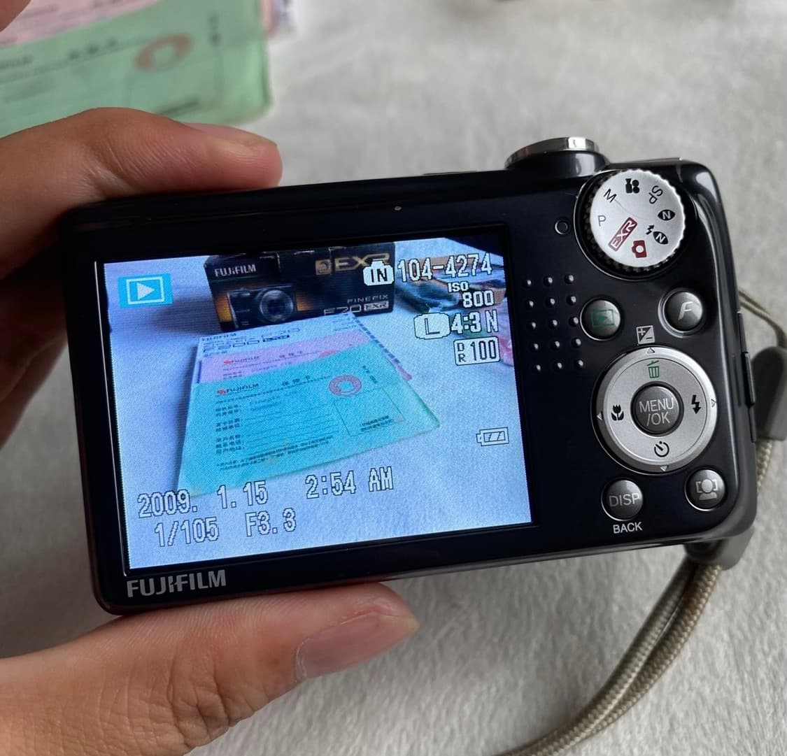 A급) 후지필름 파인픽스 F70 FINEPIX F70 빈티지 디카 상품이미지8