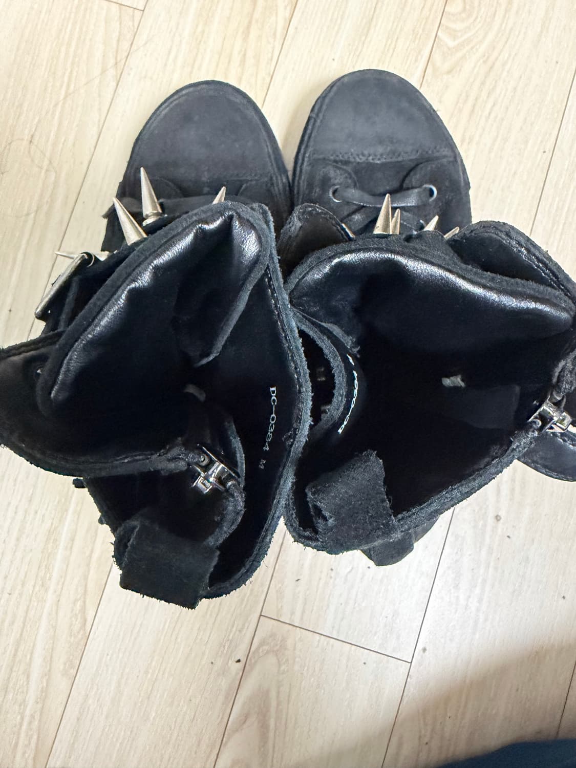 앤드뮐 레이스업 스니커즈 상품이미지2