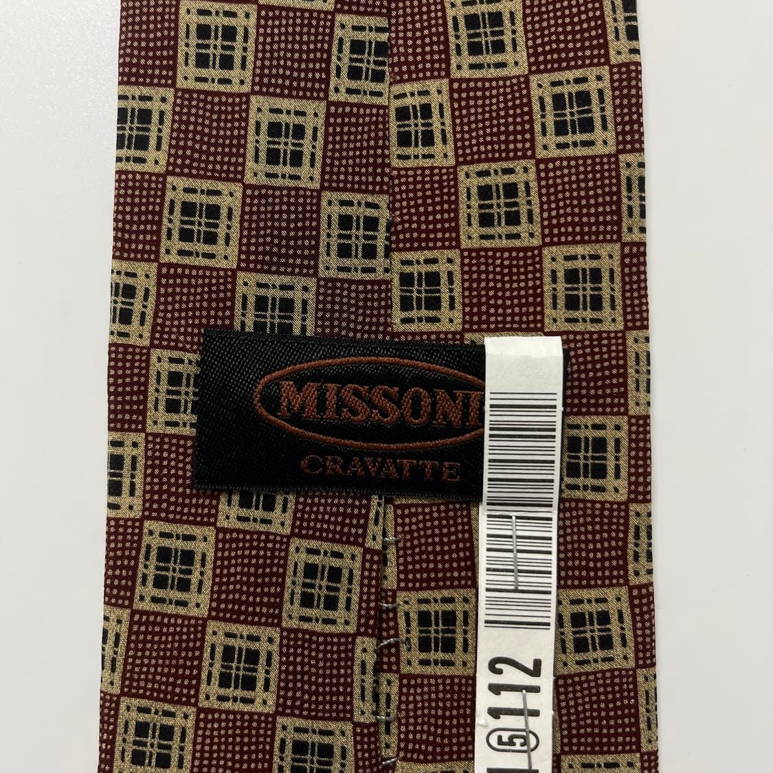 정품 명품 미쏘니 넥타이 상품이미지2