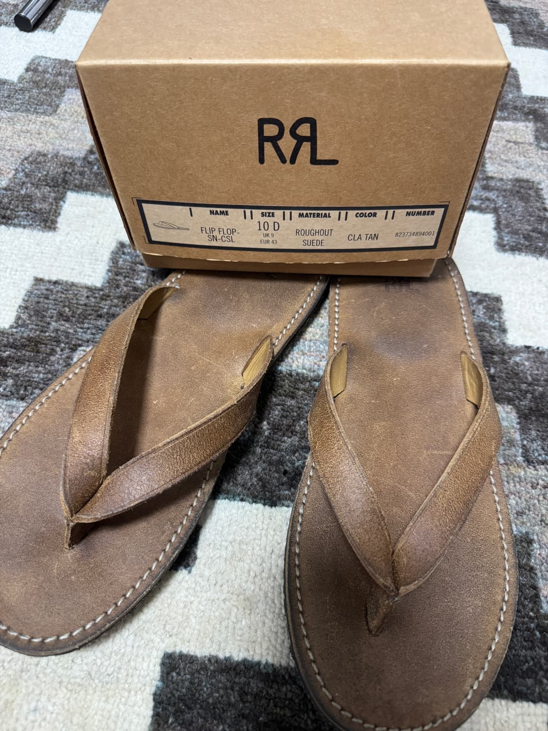 RRL 더블알엘 플립플랍 10D 상품이미지1