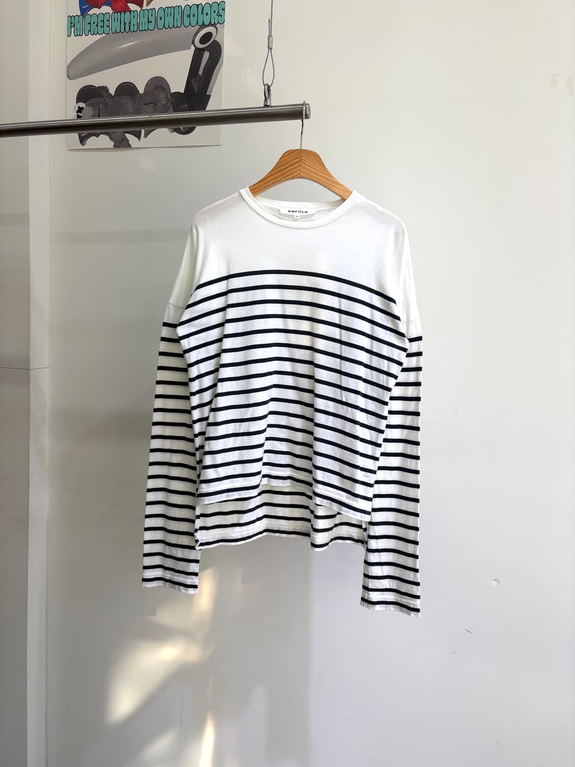 ENFOLD (Made in Japan) 긴팔 티셔츠 상품이미지1