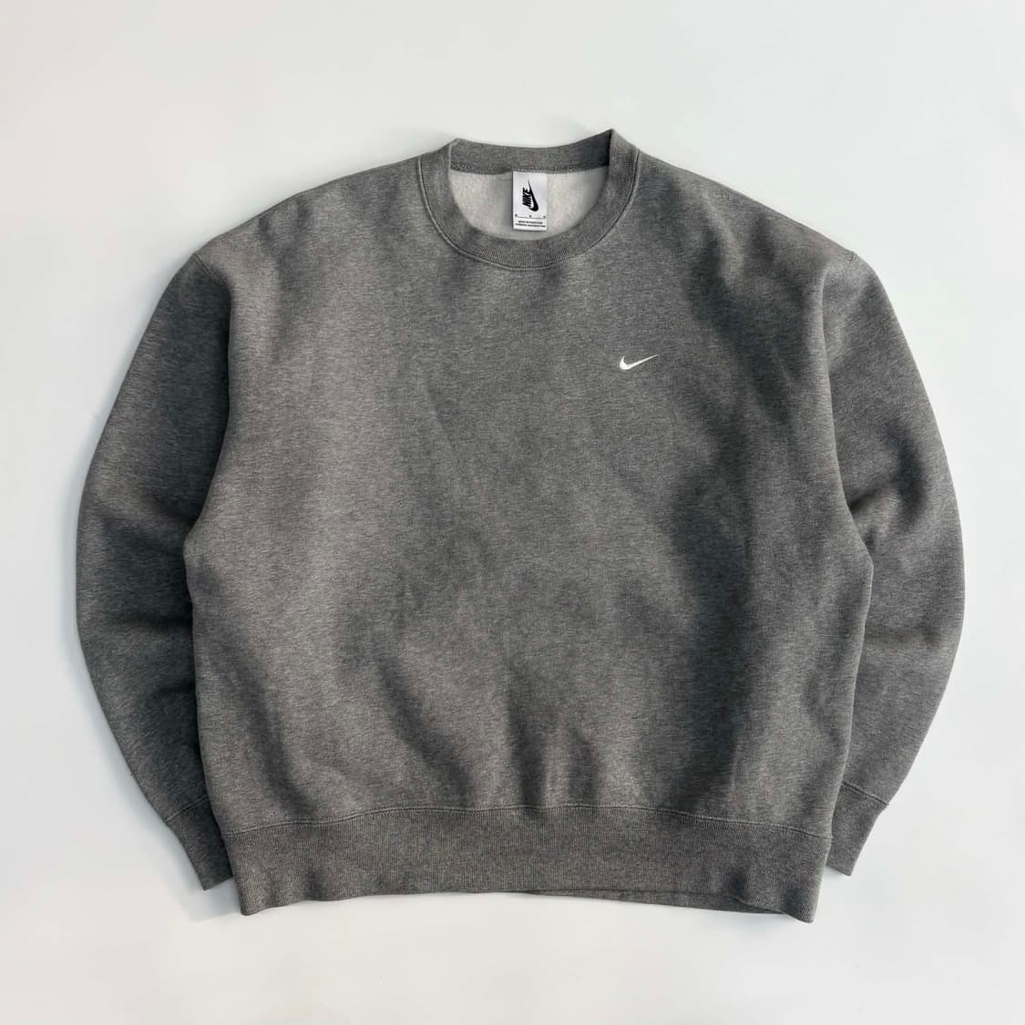 [M] 나이키 NRG 그레이 솔로 스우시 스웻셔츠 맨투맨 상품이미지1
