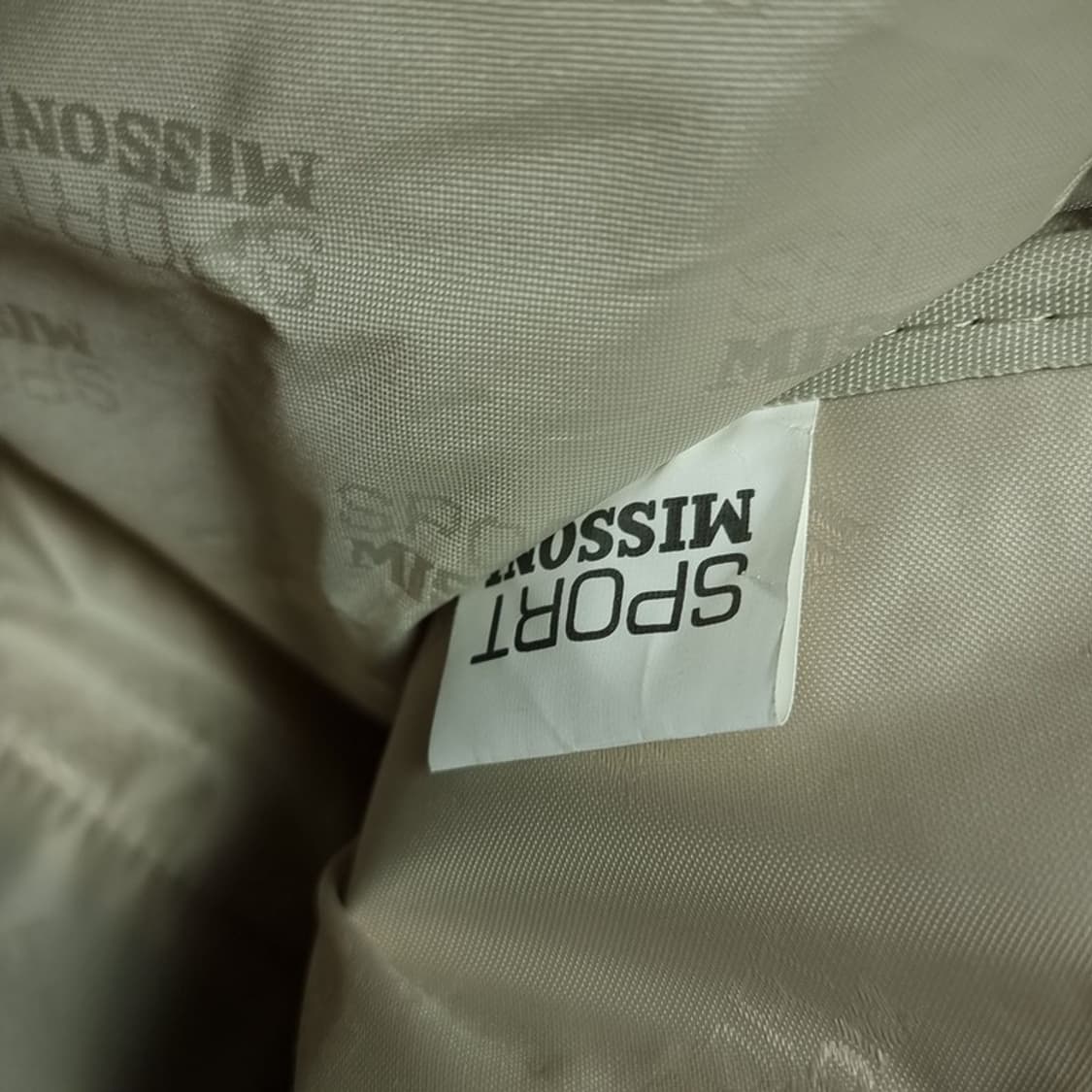 [미쏘니] 에스닉 기하학 패턴 보스턴 토트백 P01216 상품이미지8