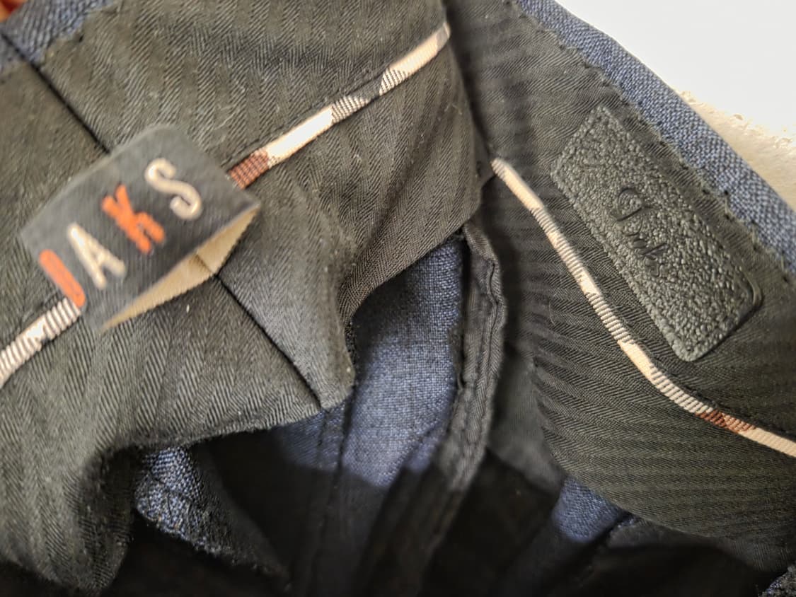 닥스 네이비 체크 정장 세트 (97/82) 상품이미지9